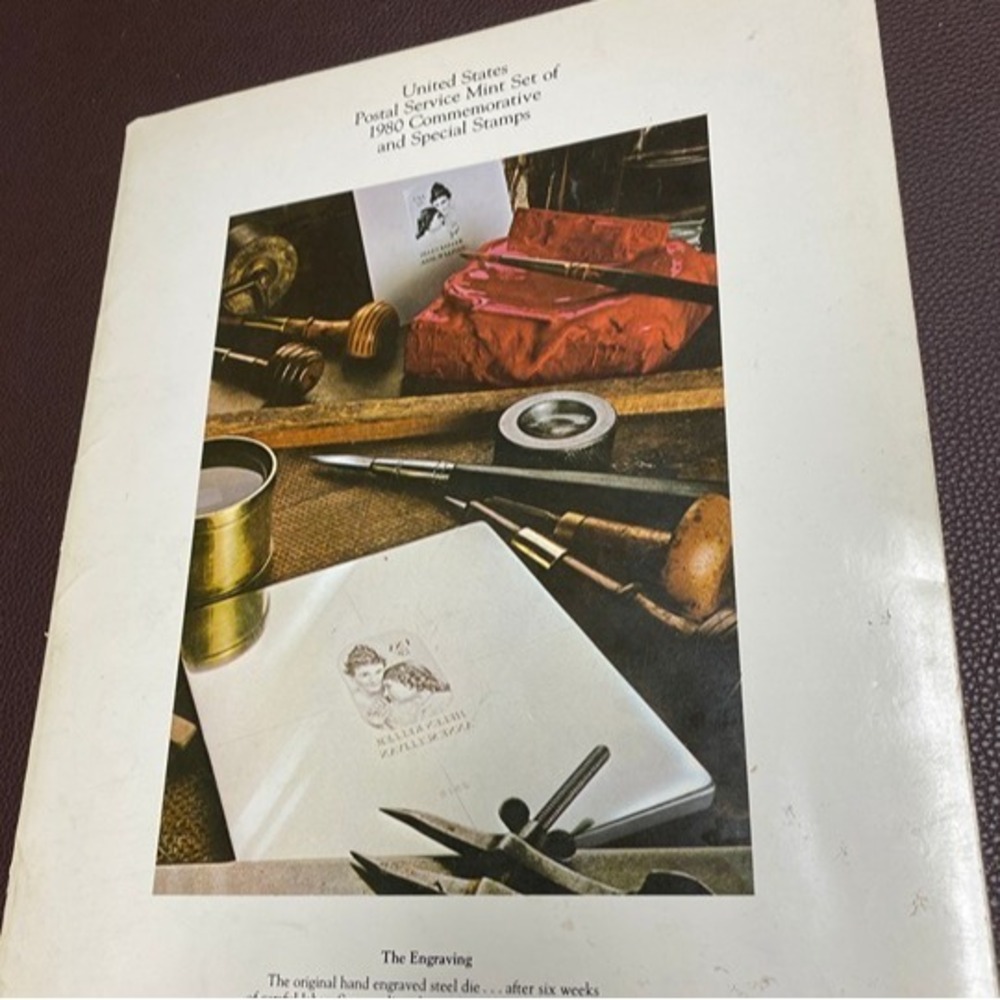 USPS Commemorative Stamp Yearbook -1980